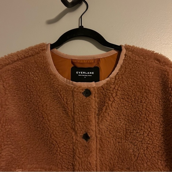 Everlane The ReNew Teddy Fleece Liner Jacket - Picture 4 of 5
